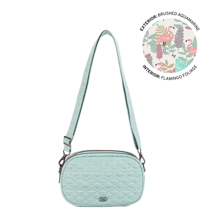 LUG - Comet Crossbody Bag - BRUSHED AQUAMARINE - colour view
