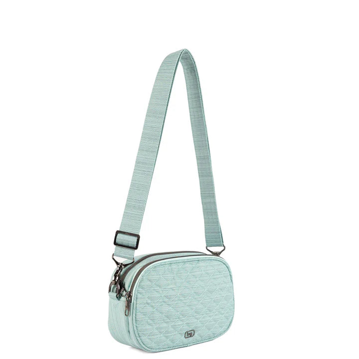 LUG - Comet Crossbody Bag - BRUSHED AQUAMARINE
