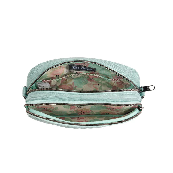LUG - Comet Crossbody Bag - BRUSHED AQUAMARINE