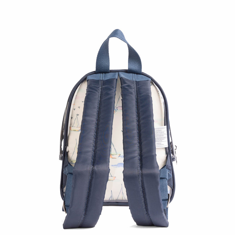 LUG - Jetliner Clearview Backpack - METALLIC SILVER