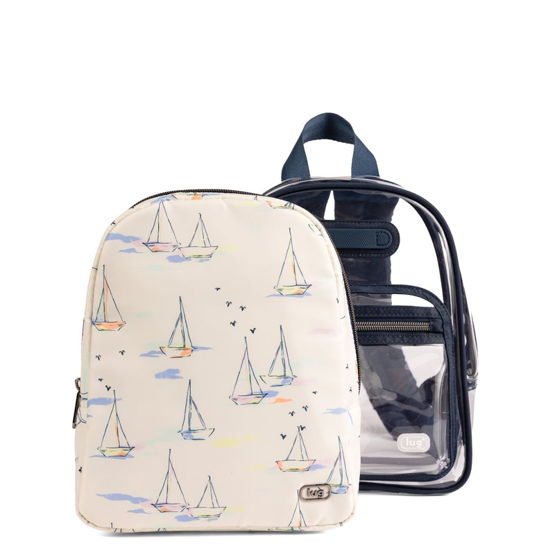 LUG - Jetliner Clearview Backpack - VIOLET