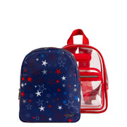 LUG - Jetliner Clearview Backpack - METALLIC SILVER