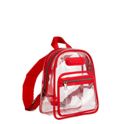 LUG - Jetliner Clearview Backpack - METALLIC SILVER