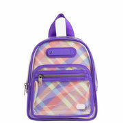 LUG - Jetliner Clearview Backpack - METALLIC SILVER