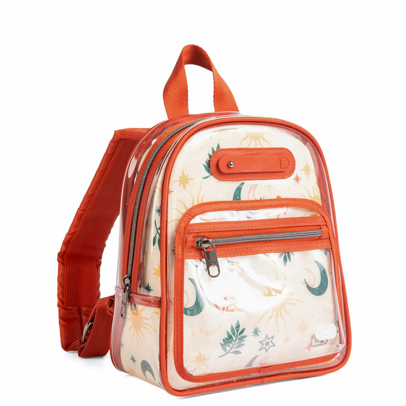 LUG - Jetliner Clearview Backpack - METALLIC SILVER