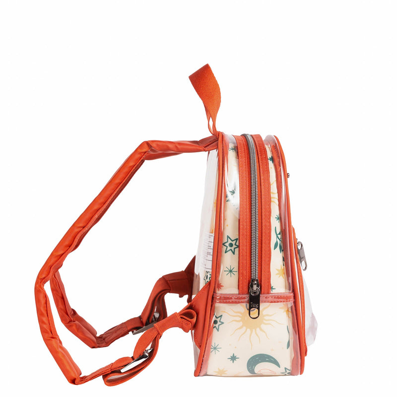 LUG - Jetliner Clearview Backpack - METALLIC SILVER