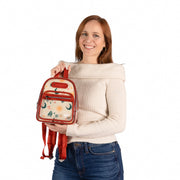 LUG - Jetliner Clearview Backpack - METALLIC SILVER