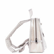LUG - Jetliner Clearview Backpack - METALLIC SILVER
