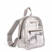 LUG - Jetliner Clearview Backpack - METALLIC SILVER