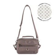 LUG - Switch SE Crossbody Bag - METALLIC PLUM