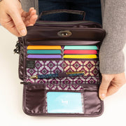 LUG - Switch SE Crossbody Bag - METALLIC PLUM