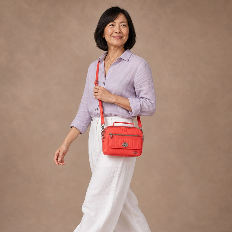 LUG - Switch SE Crossbody Bag - PEBBLE