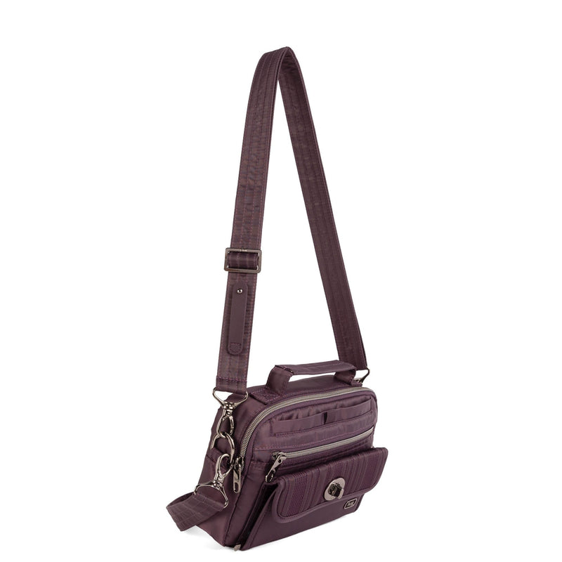 LUG - Switch SE Crossbody Bag - METALLIC PLUM