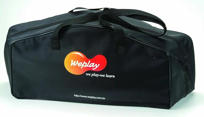 Weplay Wavy Tactile Path balance pieces in blue – view 2