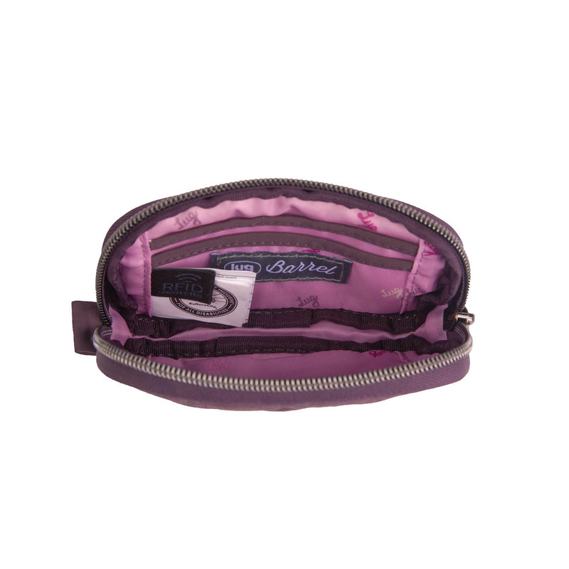 LUG - Barrel CloudGo Zip Wallet - PLUM