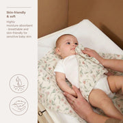 Meyco Baby Muslin Squares – Flower Multicolour – additional product detail or lifestyle view