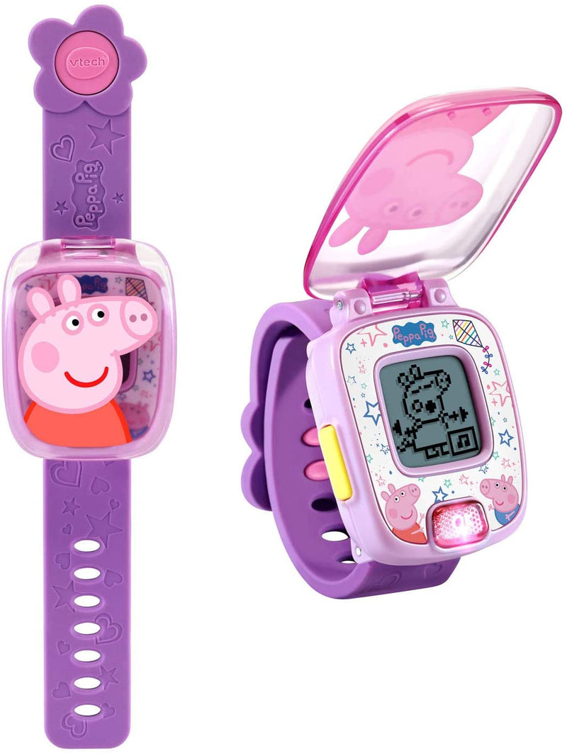 VTech Peppa Pig Learning Watch in purple