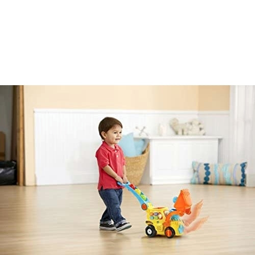 VTech - Push & Pop Bulldozer Toy
