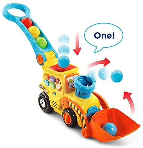 VTech - Push & Pop Bulldozer Toy