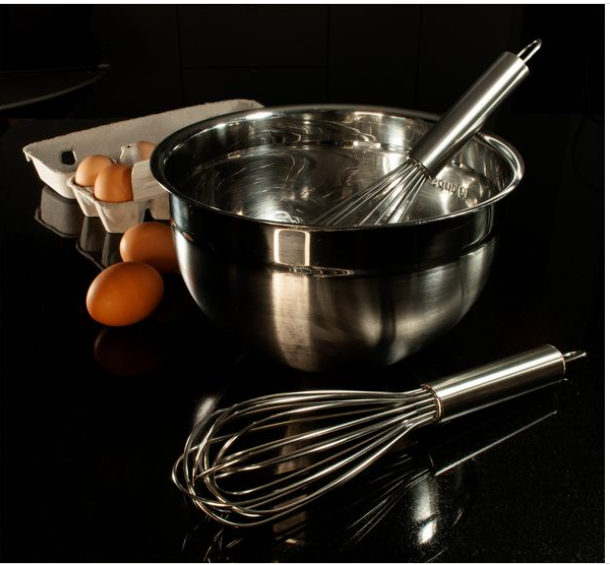 KITCHEN BASICS - Balloon Whisk Stainless-Steel