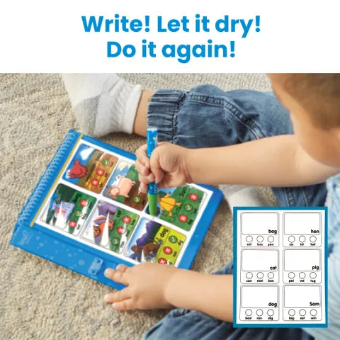 Hand 2 Mind - BOB BOOKS BEGINNING READERS WATER WORKBOOK W/PEN