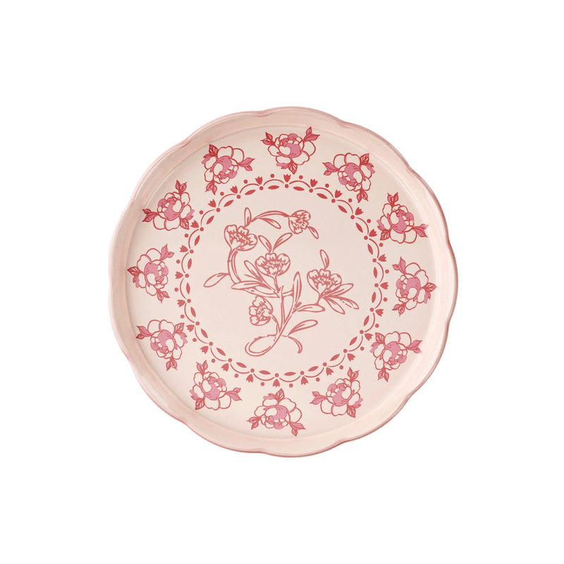 Guzzini - JOSEPHINE - Small Cake Serving With Dome - Dusty Pink