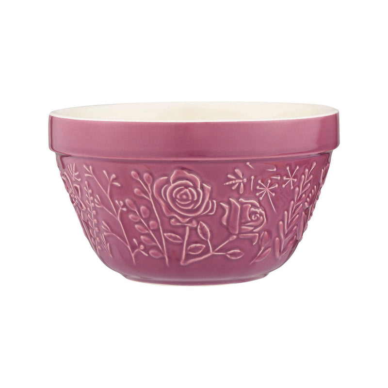 Mason Cash In the Meadow Rose Pudding Basin, Purple – product view