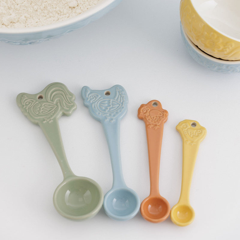 Mason Cash Home to Roost Measuring Spoons (Set of 4) – product view