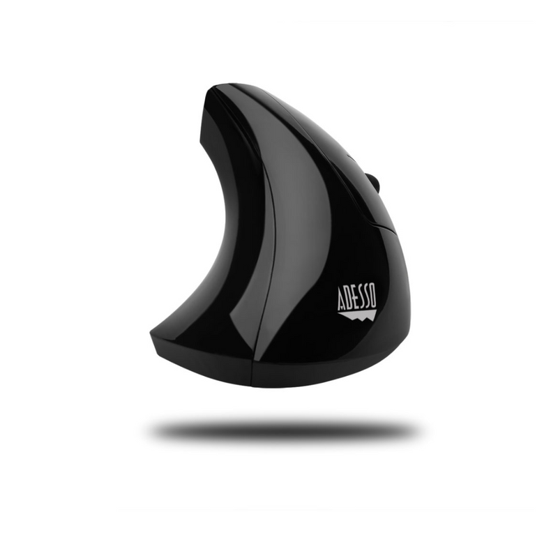 Adesso iMouse E10 Wireless Vertical Ergonomic Mouse in black