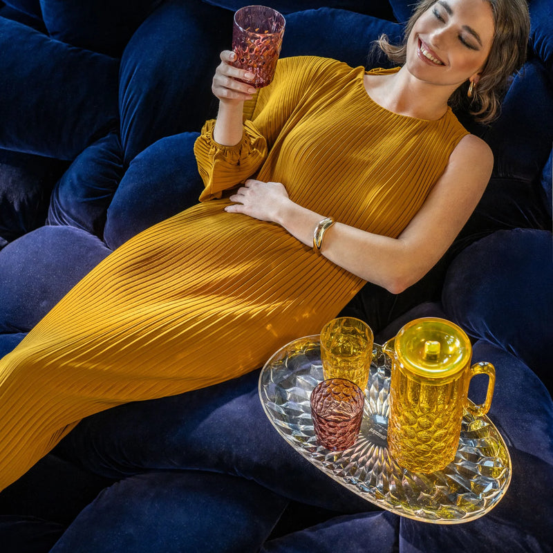 Guzzini - VANITY - Tall Tumblers - Assorted Colors - Set of 6