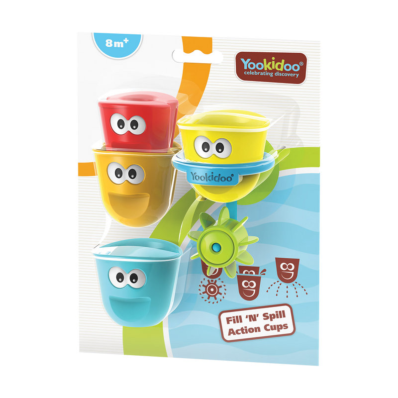 FILL 'N' SPILL ACTION CUPS