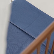 Meyco Baby Pure Knitted Baby Blanket – Indigo – additional product detail or lifestyle view