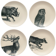 Costa Nova - Elements Salad / Dessert Plates (Set of 4) | 8 in / 20 cm - Elements-Fauna