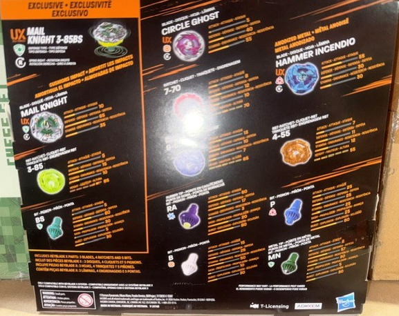 Hasbro - BEYBLADE - PACK DE PERSONNALISATION BBX