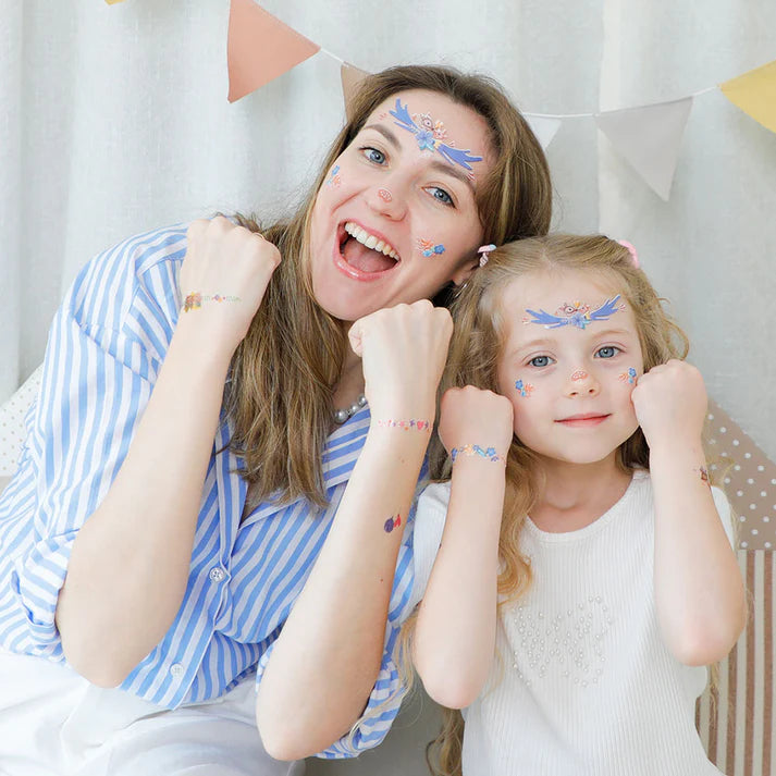 Avenir - Face Stickers and Tattoos (8 pcs Assorted Styles)