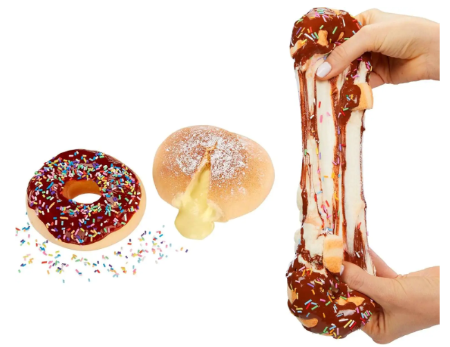 MGA Games - SLIME LIFE - DONUTS - CHOCO ICING ROUND & CREAM FILLED