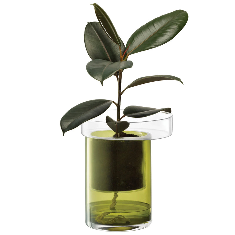 LSA - Jardinière de balcon H27cm Clr/Olive