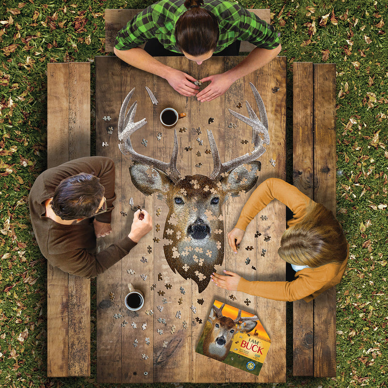 Madd Capp Puzzles – I Am Buck Jigsaw Puzzle | 550 Pieces – lifestyle view