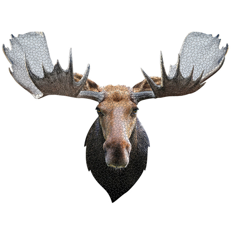 Madd Capp Puzzles – I Am Moose Jigsaw Puzzle | 700 Pieces – completed puzzle