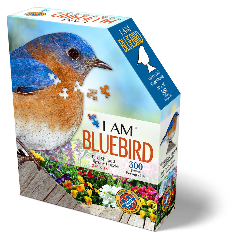 Madd Capp Puzzles – I Am Bluebird Jigsaw Puzzle | 300 Pieces – front of packaging