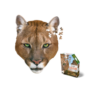 Madd Capp Puzzles – I Am Cougar Jigsaw Puzzle | 300 Pieces – puzzle and packaging