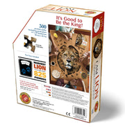 Madd Capp Puzzles – I Am Lion Jigsaw Puzzle | 300 Pieces – back of packaging