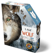 Madd Capp Puzzles – I Am Wolf Jigsaw Puzzle | 300 Pieces – front of packaging
