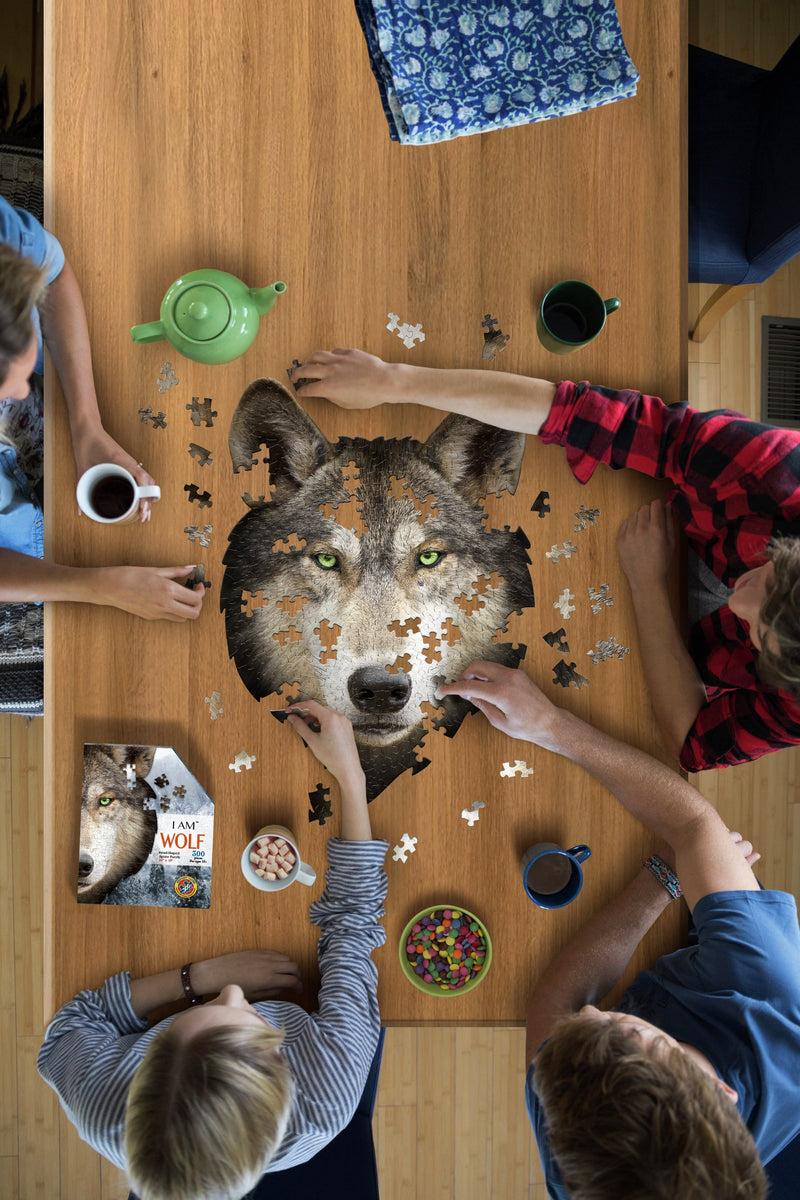 Madd Capp Puzzles – I Am Wolf Jigsaw Puzzle | 300 Pieces – lifestyle view