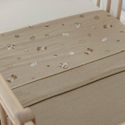 Meyco Baby Pure Flannel Baby Blanket – Taupe – additional product detail or lifestyle view