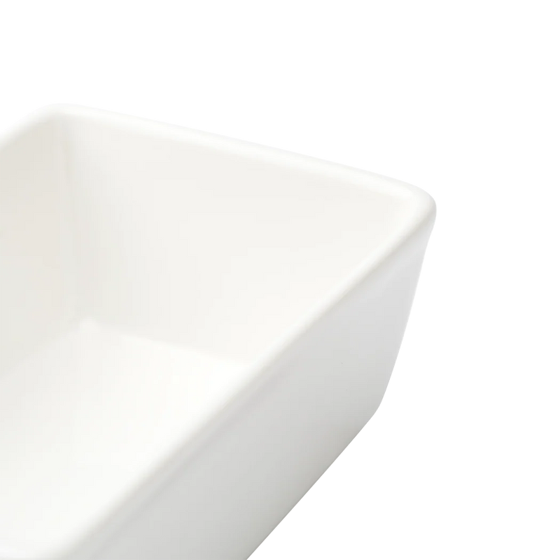 Browne - Porte-sachets de sucre Foundation, 11 × 7,5 × 4,3 cm / 4,25x3x1 - Porcelaine