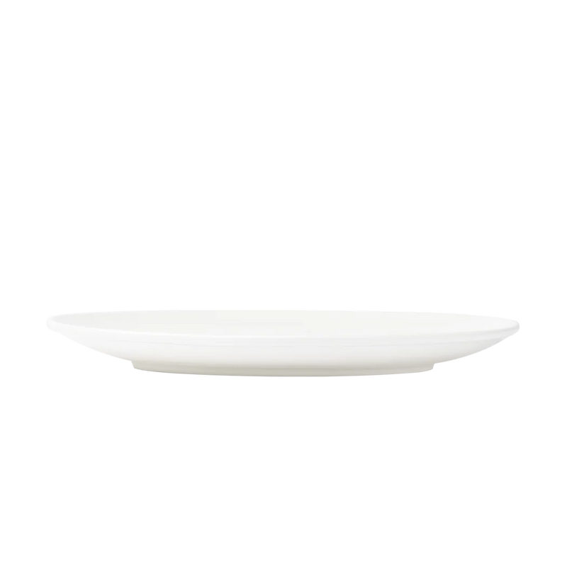 Browne - Assiette ovale creuse Foundation - 10 × 7,25 po / 25,3 × 18,4 cm - Porcelaine