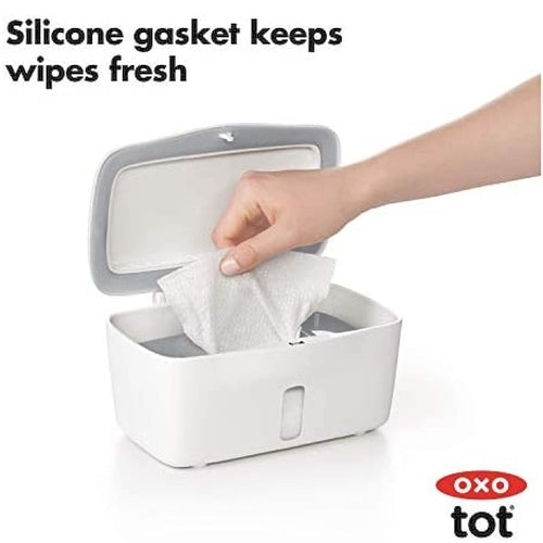 Oxo Tot - Perfect Pull Wipes Dispenser - Grey