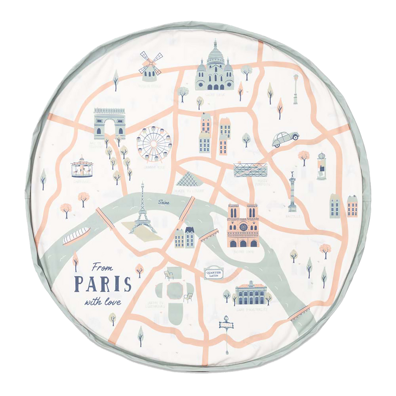 PARIS MAP - 140 CM