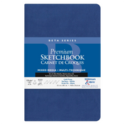 Softcover notebook Beta Series:Portrait 270G  white 26 Sheets (5.5 x 8.5 in)